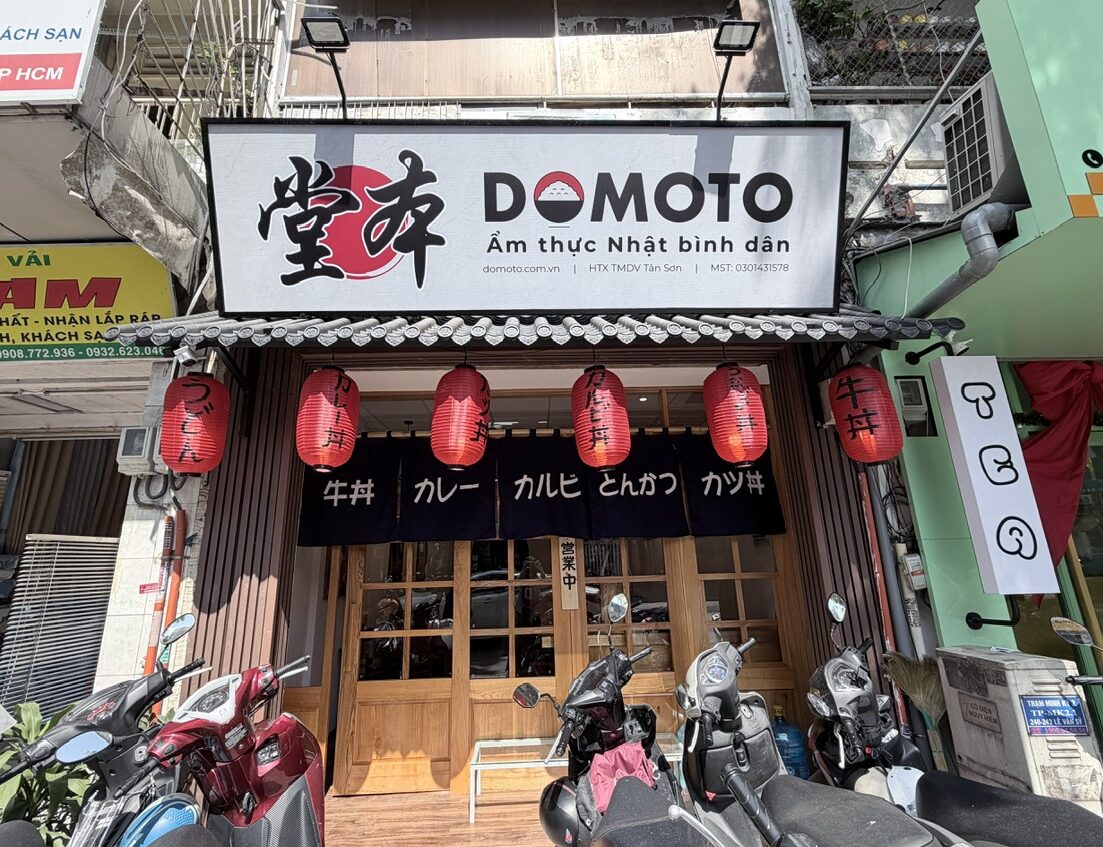 DOMOTO LÊ VĂN SỸ, cơm nhật bình dân